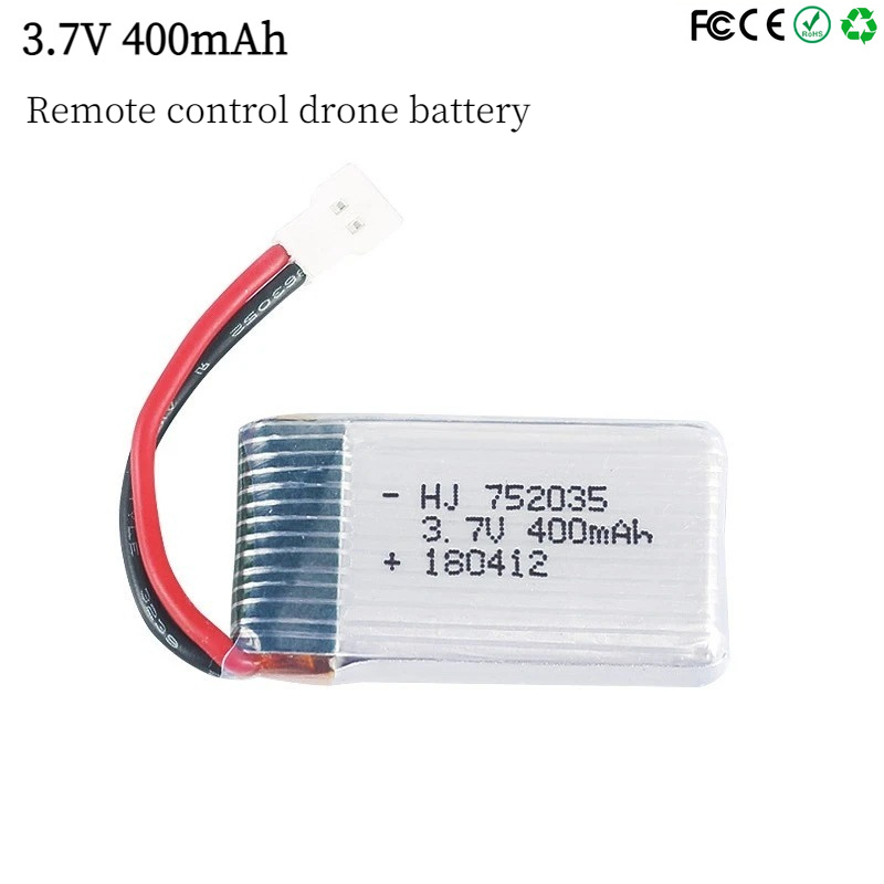 752035 3.7V 400mAh 35C Drone B - огляд і ціна Eachine Drone E58